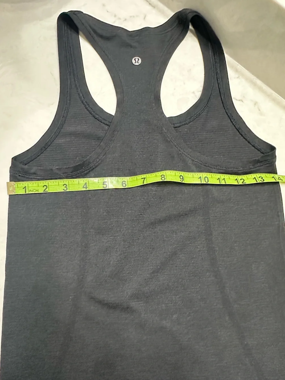 lululemon athletica Black Racerback Yoga Tank